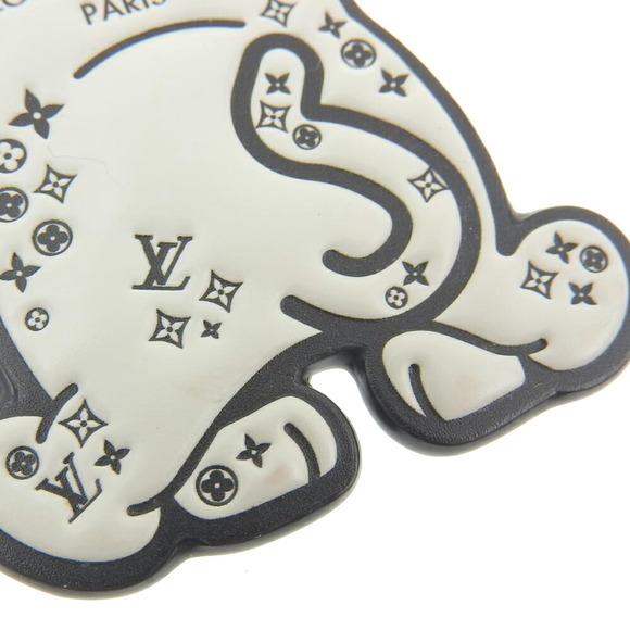 LOUIS VUITTON Black Monogram Alma Keyring - Picture 6 of 8